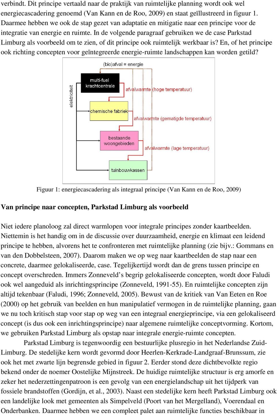 In de volgende paragraaf gebruiken we de case Parkstad Limburg als voorbeeld om te zien, of dit principe ook ruimtelijk werkbaar is?