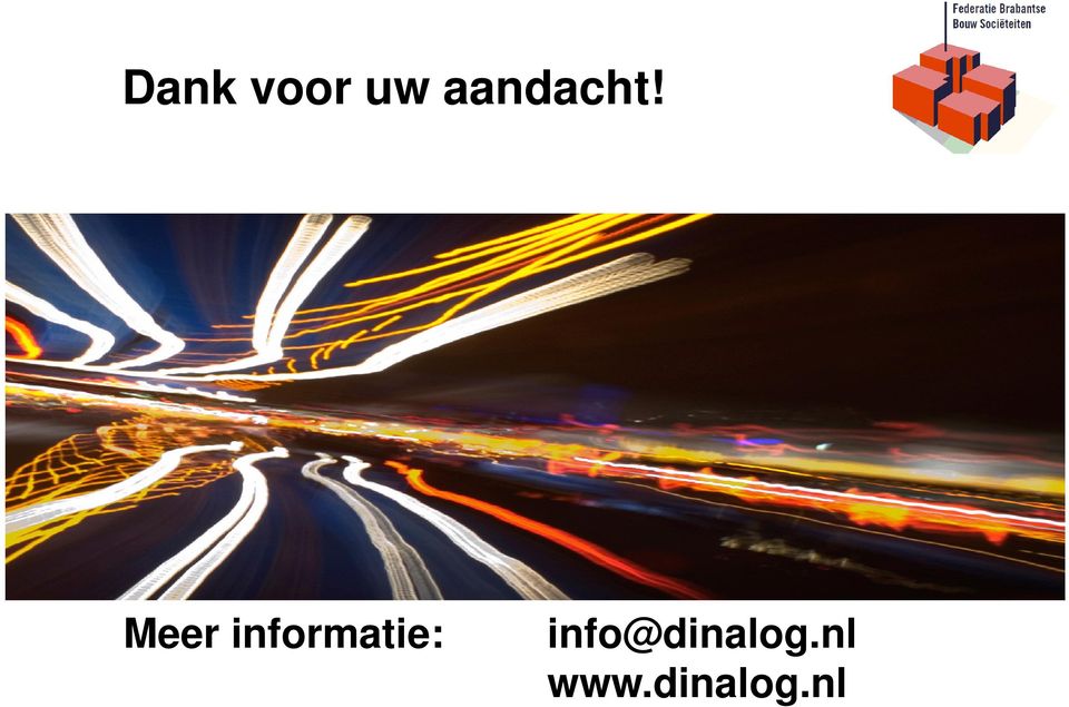 Meer informatie: