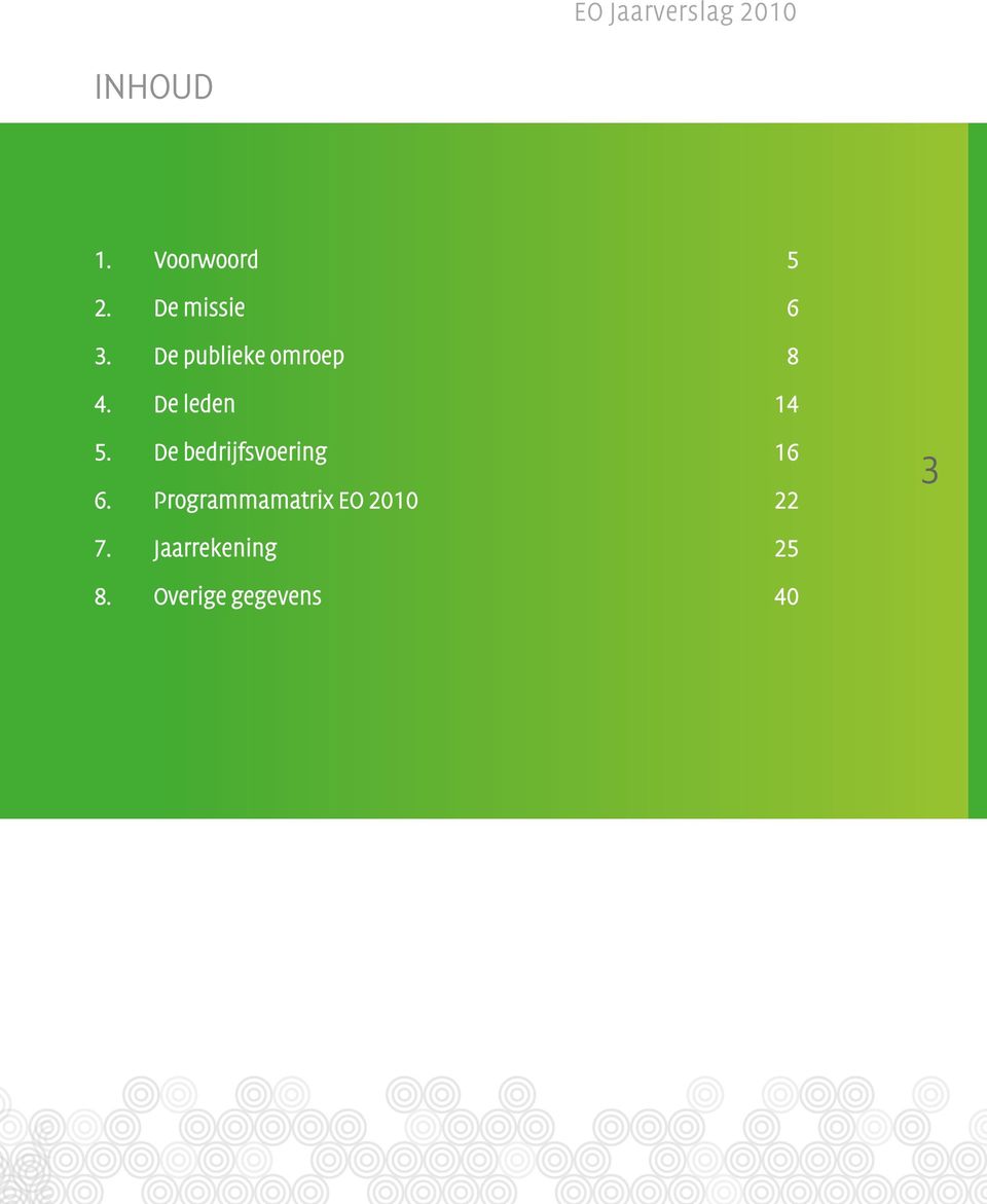 De leden 14 5. De bedrijfsvoering 16 6.