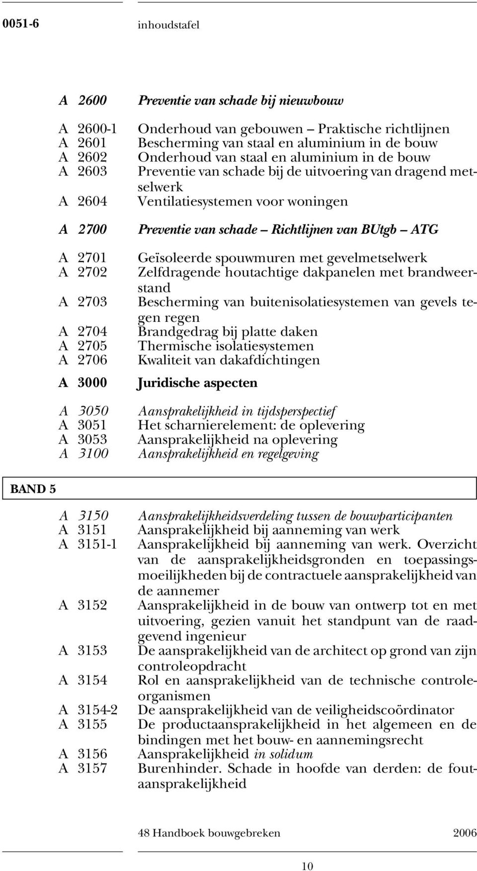 Ventilatiesystemen voor woningen Preventie van schade Richtlijnen van BUtgb ATG Geïsoleerde spouwmuren met gevelmetselwerk Zelfdragende houtachtige dakpanelen met brandweerstand Bescherming van