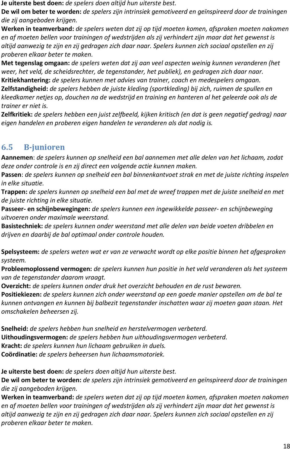 altijd aanwezig te zijn en zij gedragen zich daar naar. Spelers kunnen zich sociaal opstellen en zij proberen elkaar beter te maken.