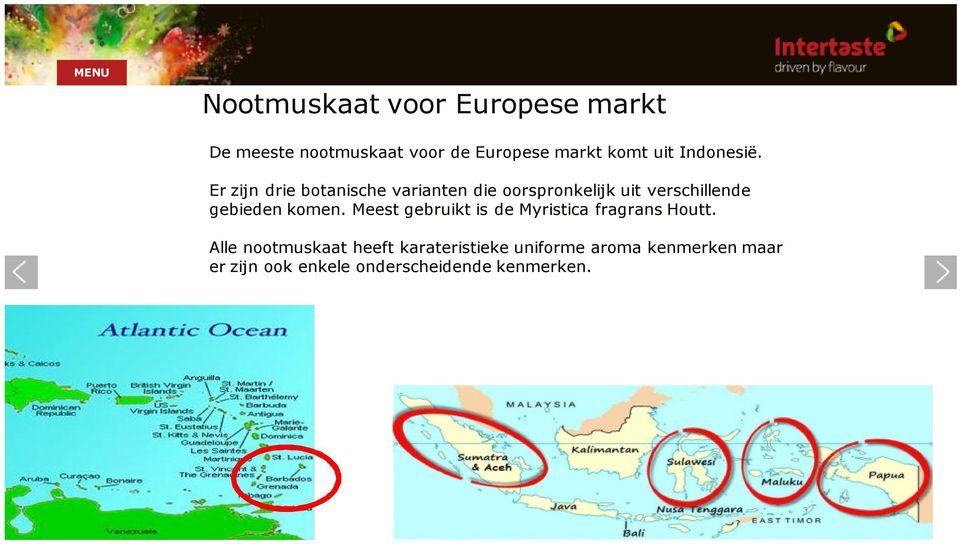 Er zijn drie botanische varianten die oorspronkelijk uit verschillende gebieden komen.