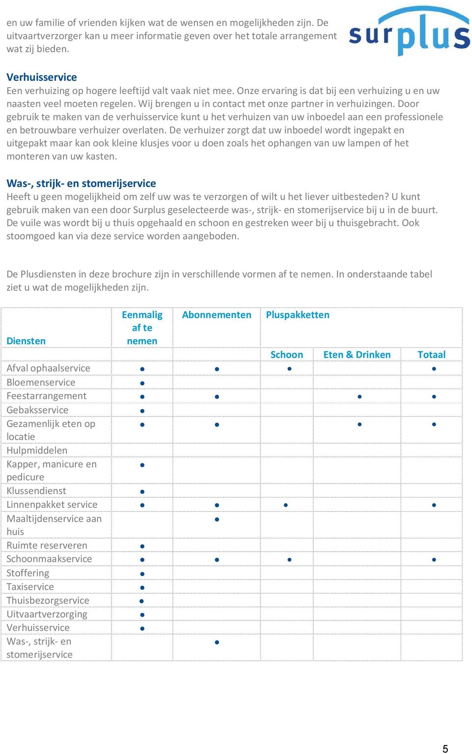 Wij brengen u in contact met onze partner in verhuizingen. Door gebruik te maken van de verhuisservice kunt u het verhuizen van uw inboedel aan een professionele en betrouwbare verhuizer overlaten.