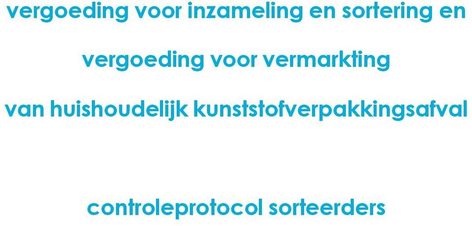 vermarkting van huishoudelijk