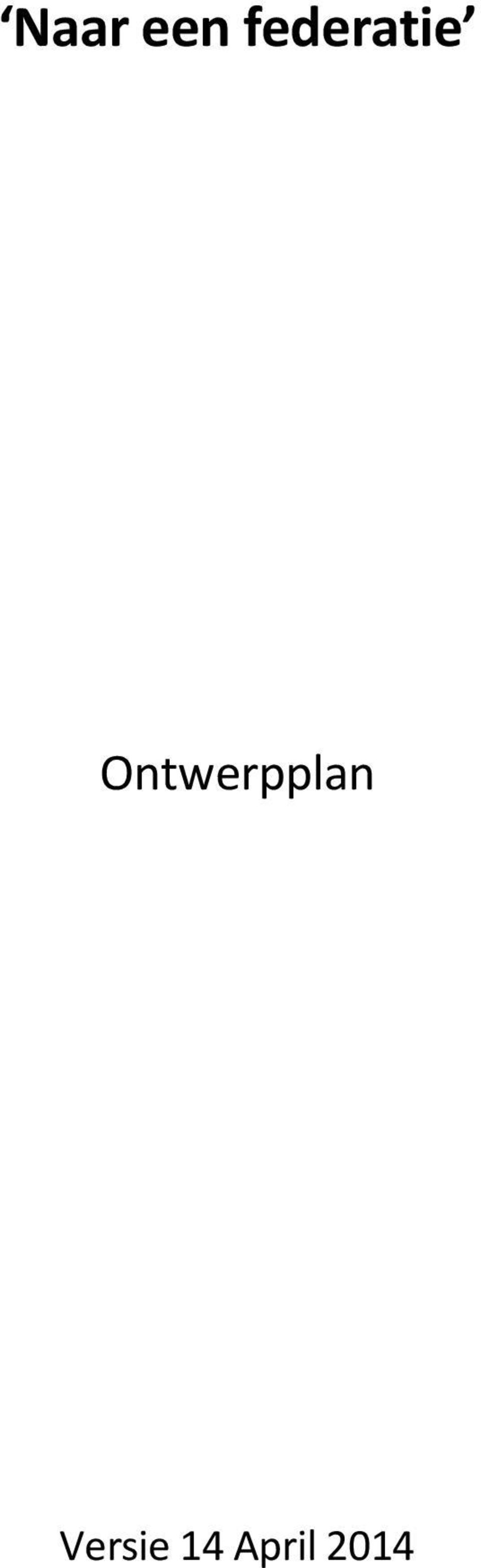 Ontwerpplan