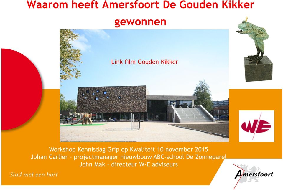 Kwaliteit 10 november 2015 Johan Carlier projectmanager