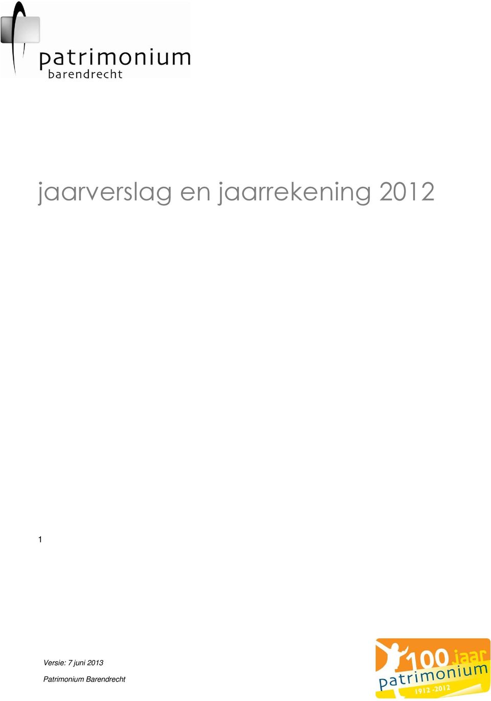 Versie: 7 juni 2013