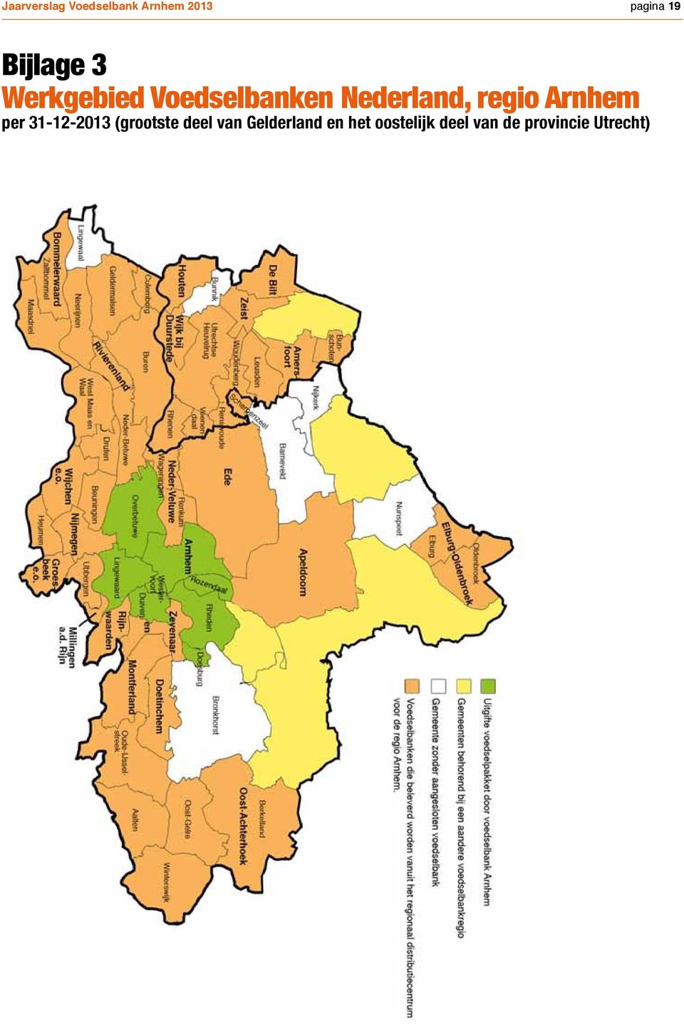 regio Arnhem per 31-12-2013 (grootste deel van