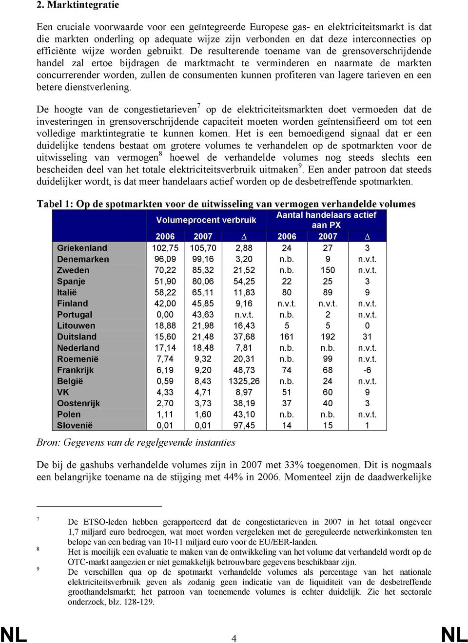 De resulterende toename van de grensoverschrijdende handel zal ertoe bijdragen de marktmacht te verminderen en naarmate de markten concurrerender worden, zullen de consumenten kunnen profiteren van