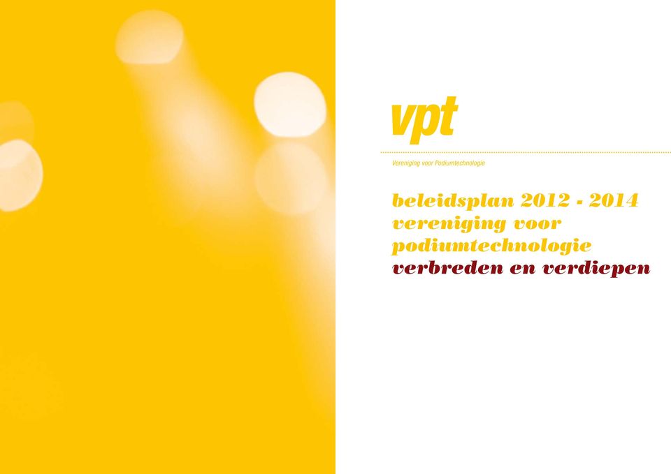 beleidsplan 2012-2014