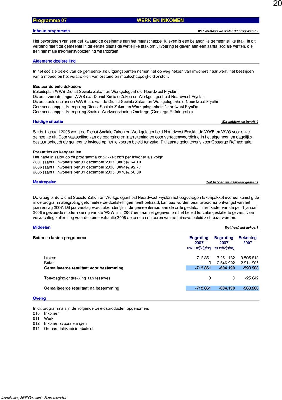 In dit verband heeft de gemeente in de eerste plaats de wettelijke taak om uitvoering te geven aan een aantal sociale wetten, die een minimale inkomensvoorziening waarborgen.