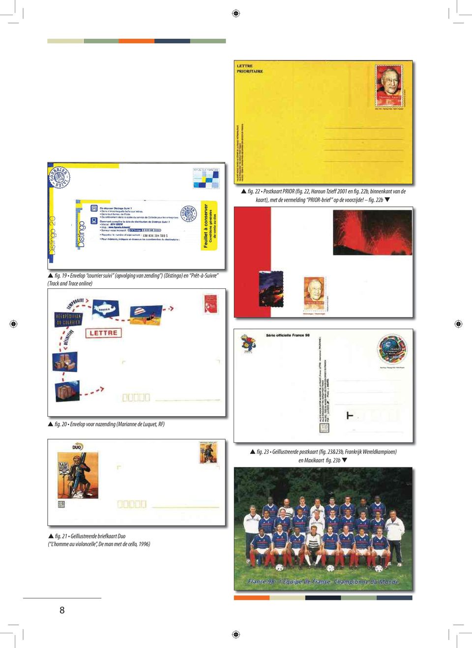 19 Envelop courrier suivi (opvolging van zending ) (Distingo) en Prêt-à-Suivre (Track and Trace online) fig.