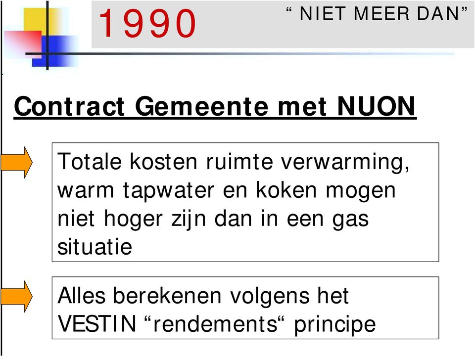 mogen niet hoger zijn dan in een gas situatie