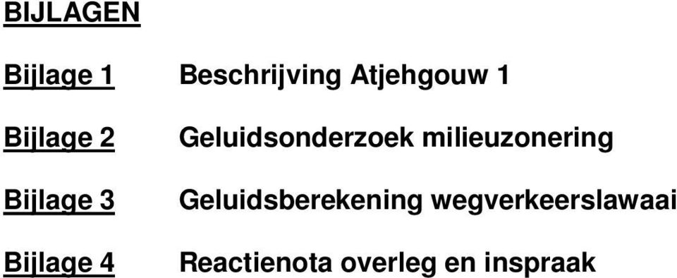 Geluidsonderzoek milieuzonering