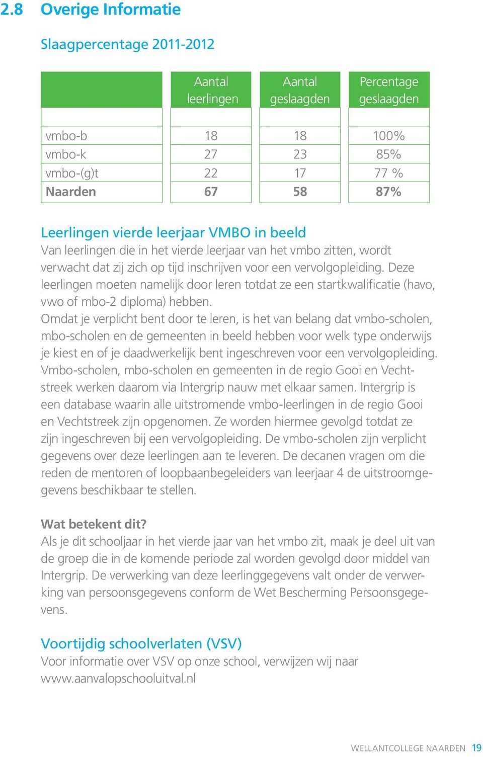 Deze leerlingen moeten namelijk door leren totdat ze een startkwalificatie (havo, vwo of mbo-2 diploma) hebben.