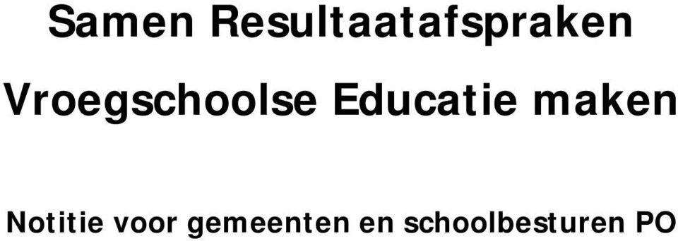 maken Notitie voor