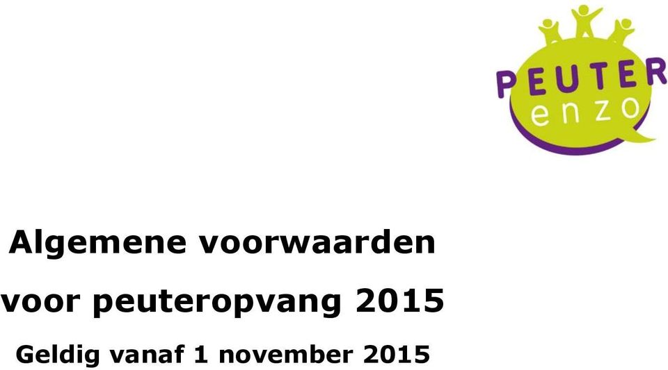 peuteropvang 2015