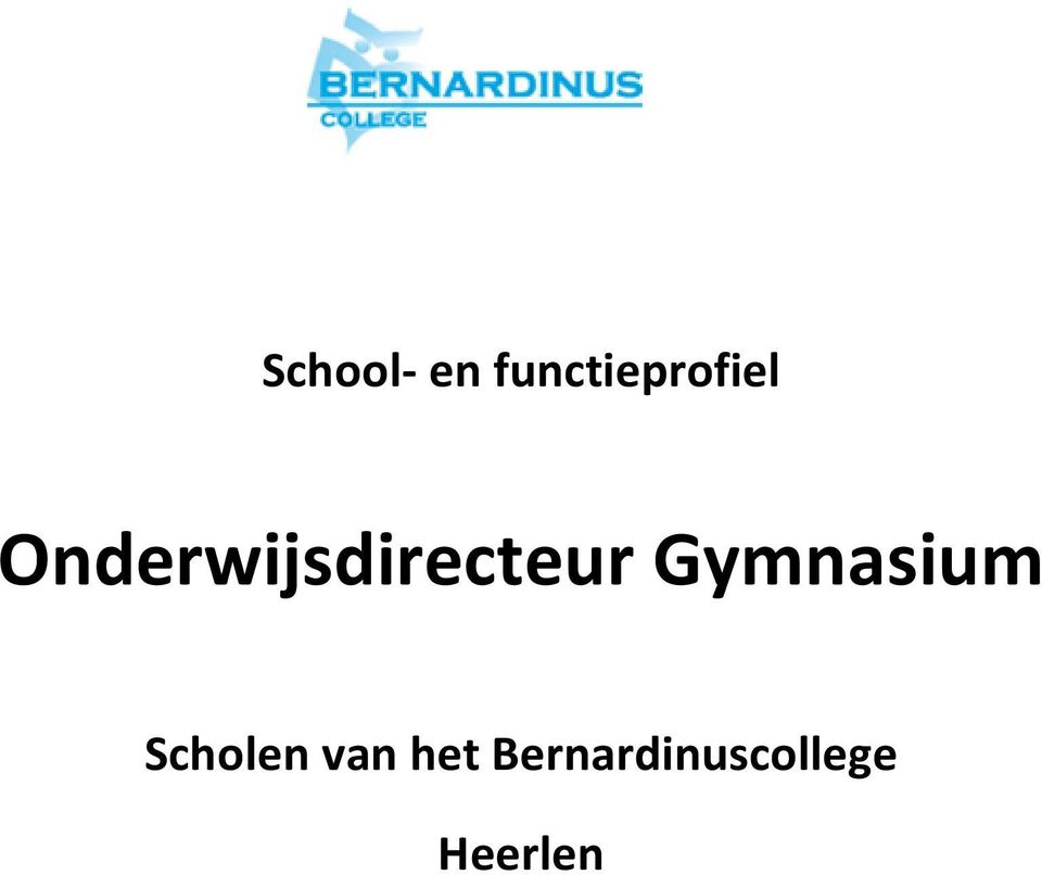 Onderwijsdirecteur