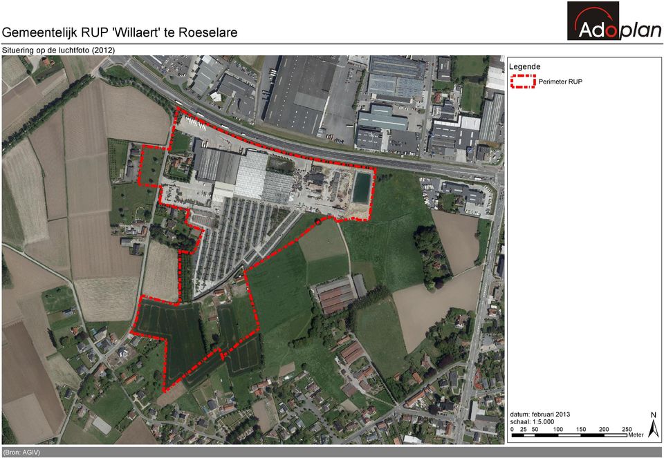 Perimeter RUP datum: februari 2013 schaal:
