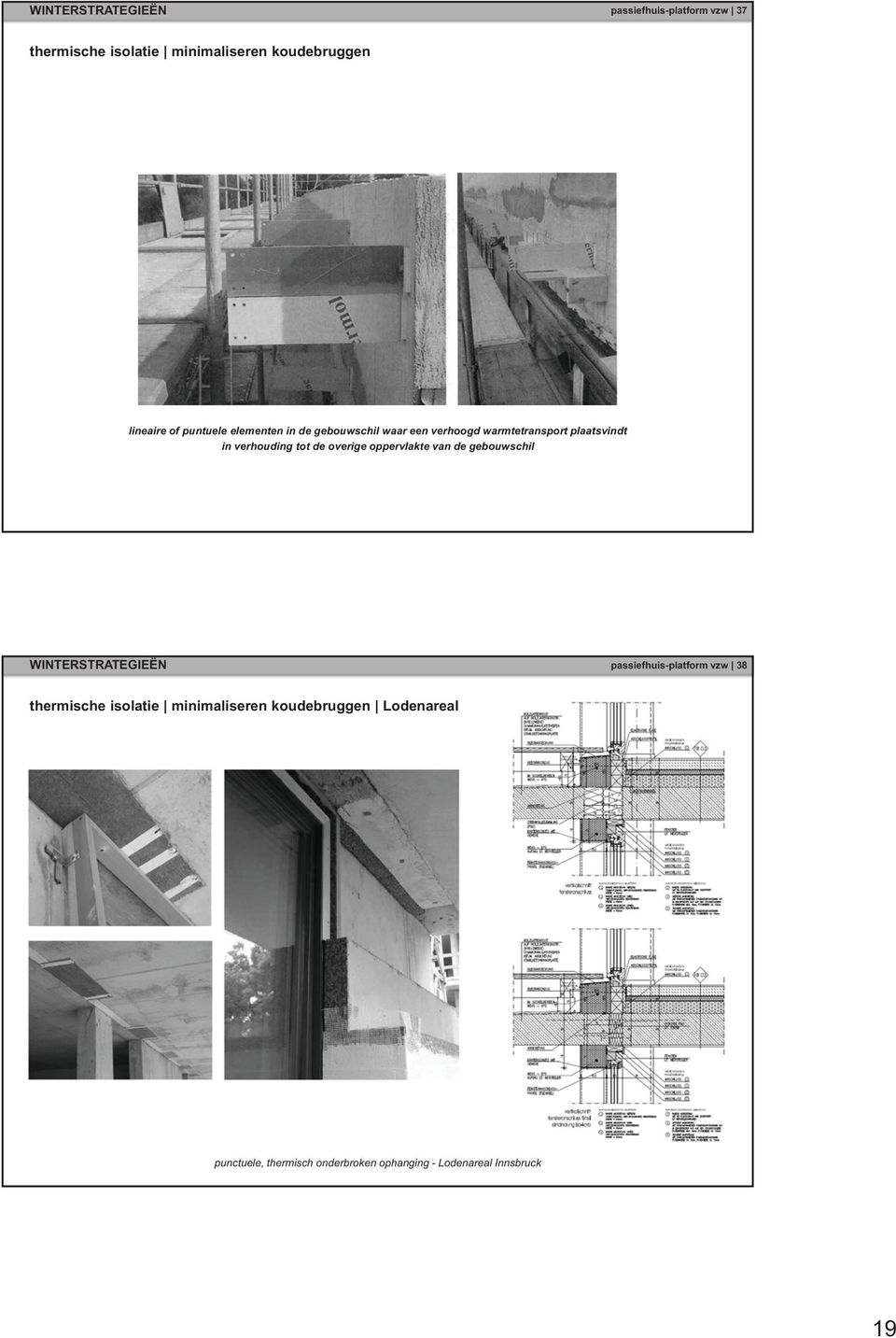 overige oppervlakte van de gebouwschil passiefhuis-platform vzw 38 thermische isolatie