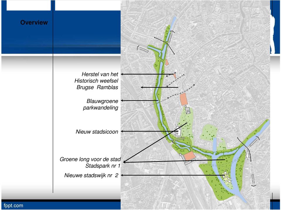 parkwandeling Nieuw stadsicoon Groene long