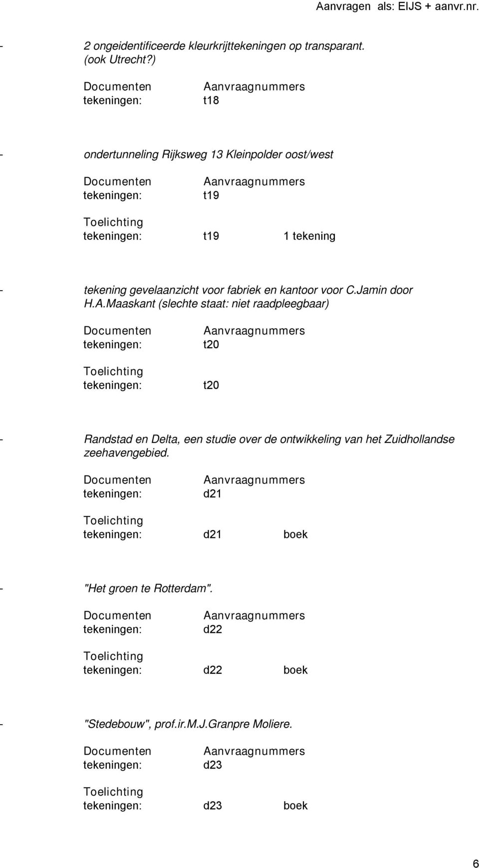 kantoor voor C.Jamin door H.A.