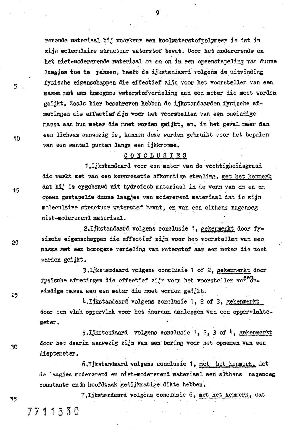 zijn voor het voorstellen van een sassa met een homogene waterstofverdeling aan een meter die moet worden geijkt.