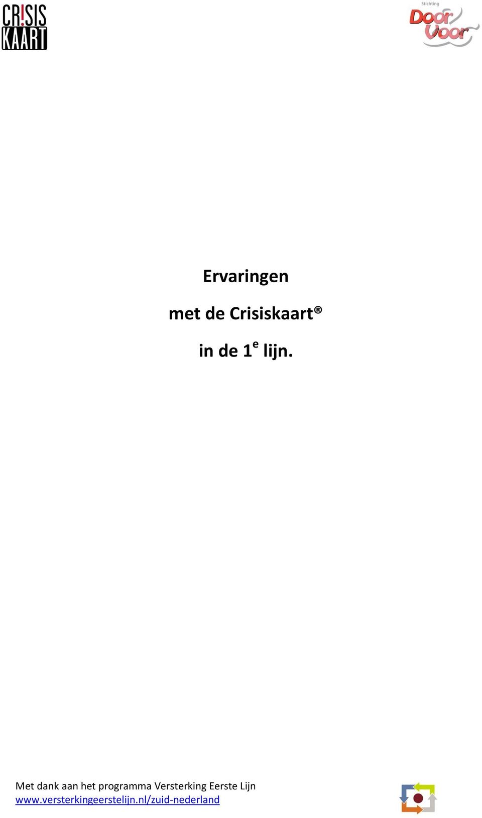 Crisiskaart