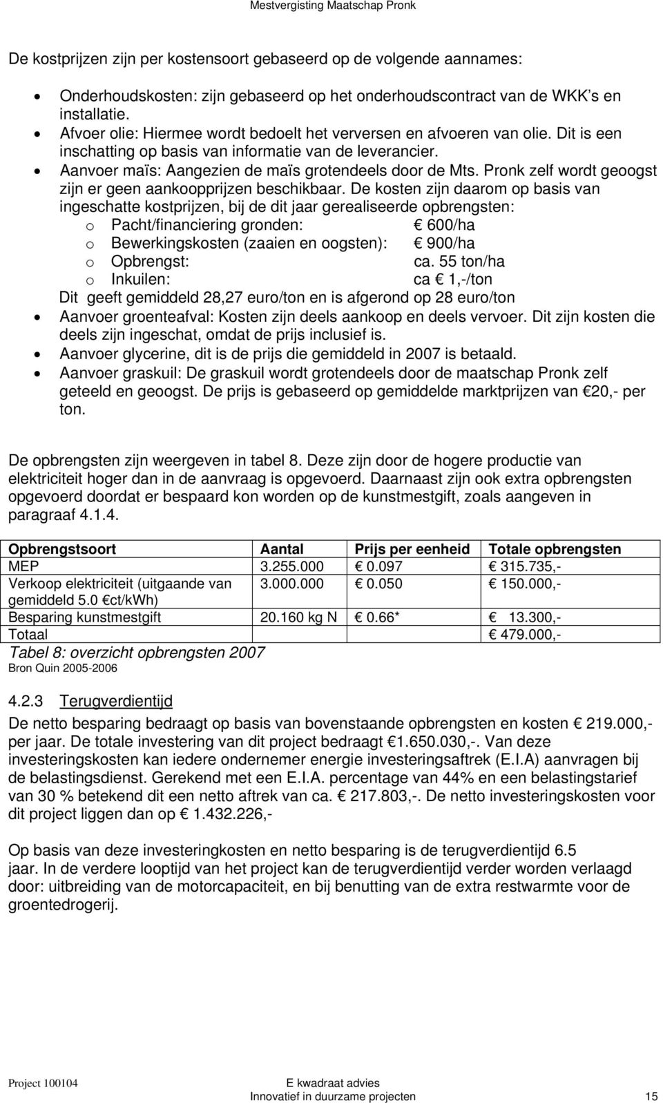 Pronk zelf wordt geoogst zijn er geen aankoopprijzen beschikbaar.