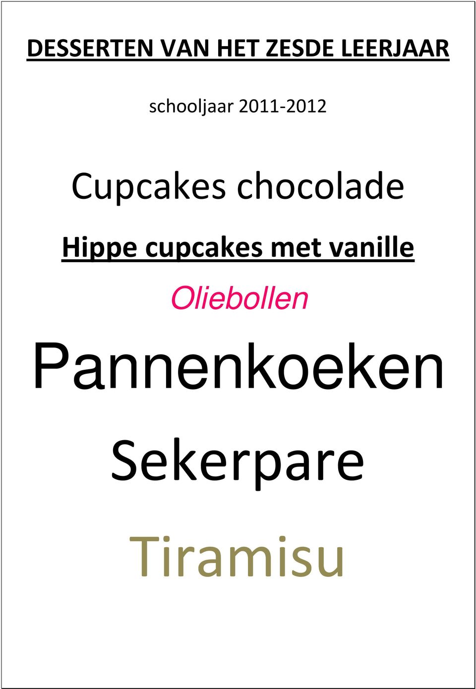 chocolade Hippe cupcakes met