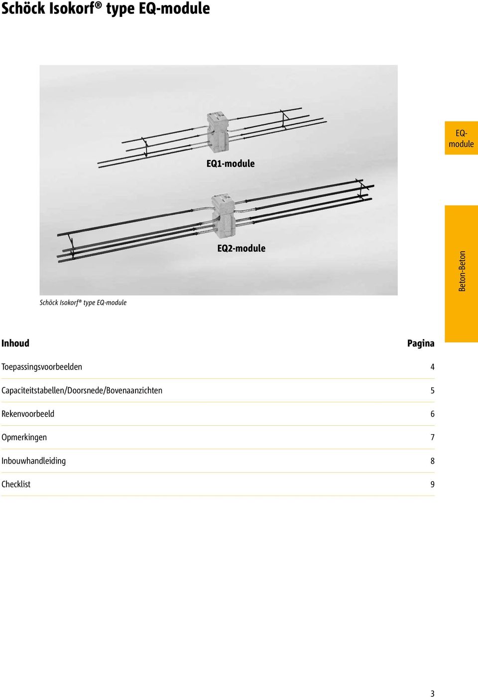 Capaciteitstabellen/Doorsnede/Bovenaanzichten 5