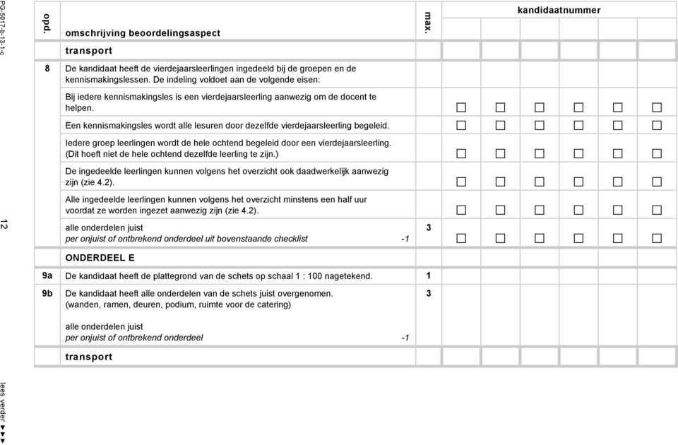 Een kennismakingsles wordt alle lesuren door dezelfde vierdejaarsleerling begeleid. Iedere groep leerlingen wordt de hele ochtend begeleid door een vierdejaarsleerling.