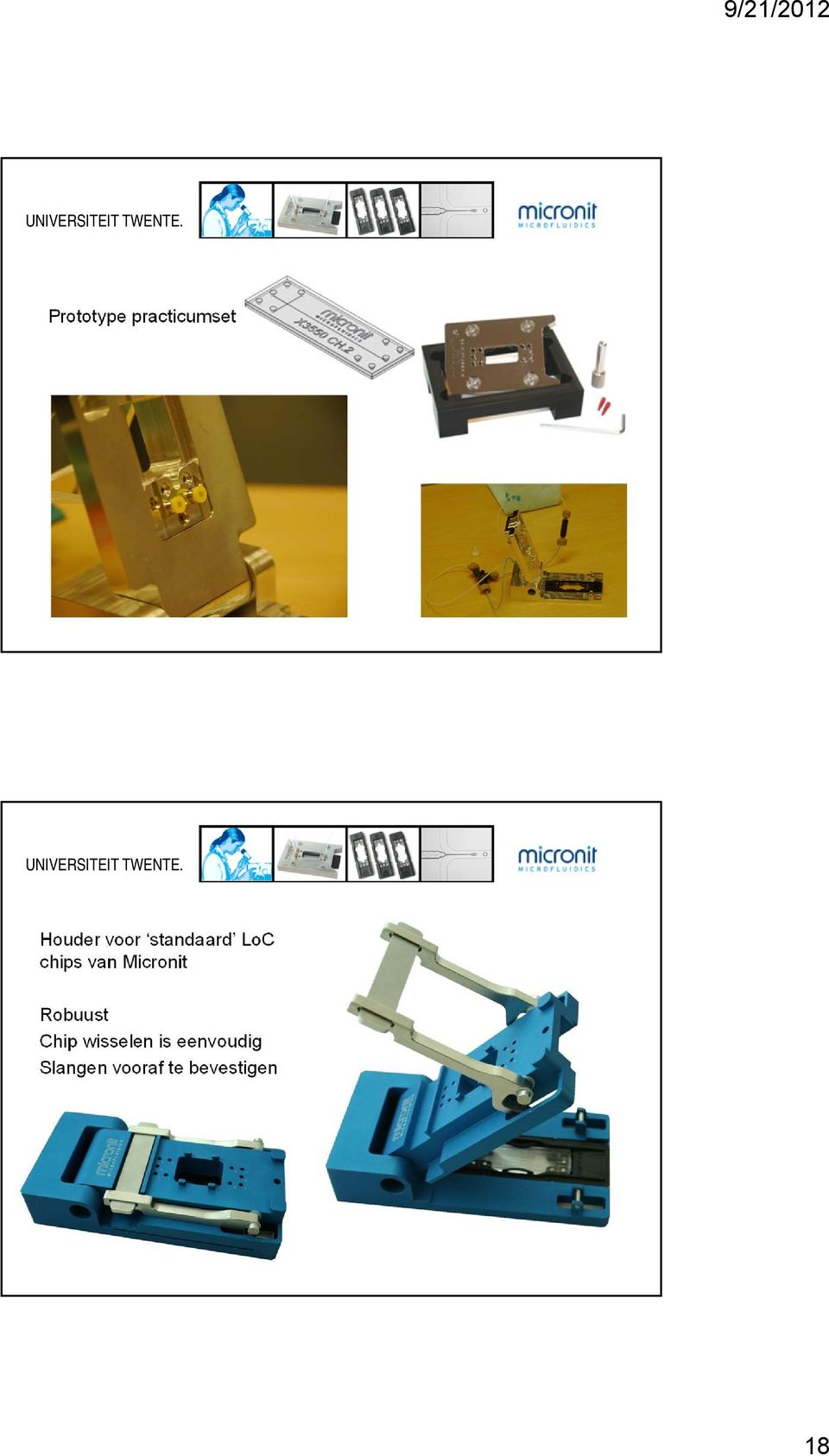 Micronit Robuust Chip wisselen is