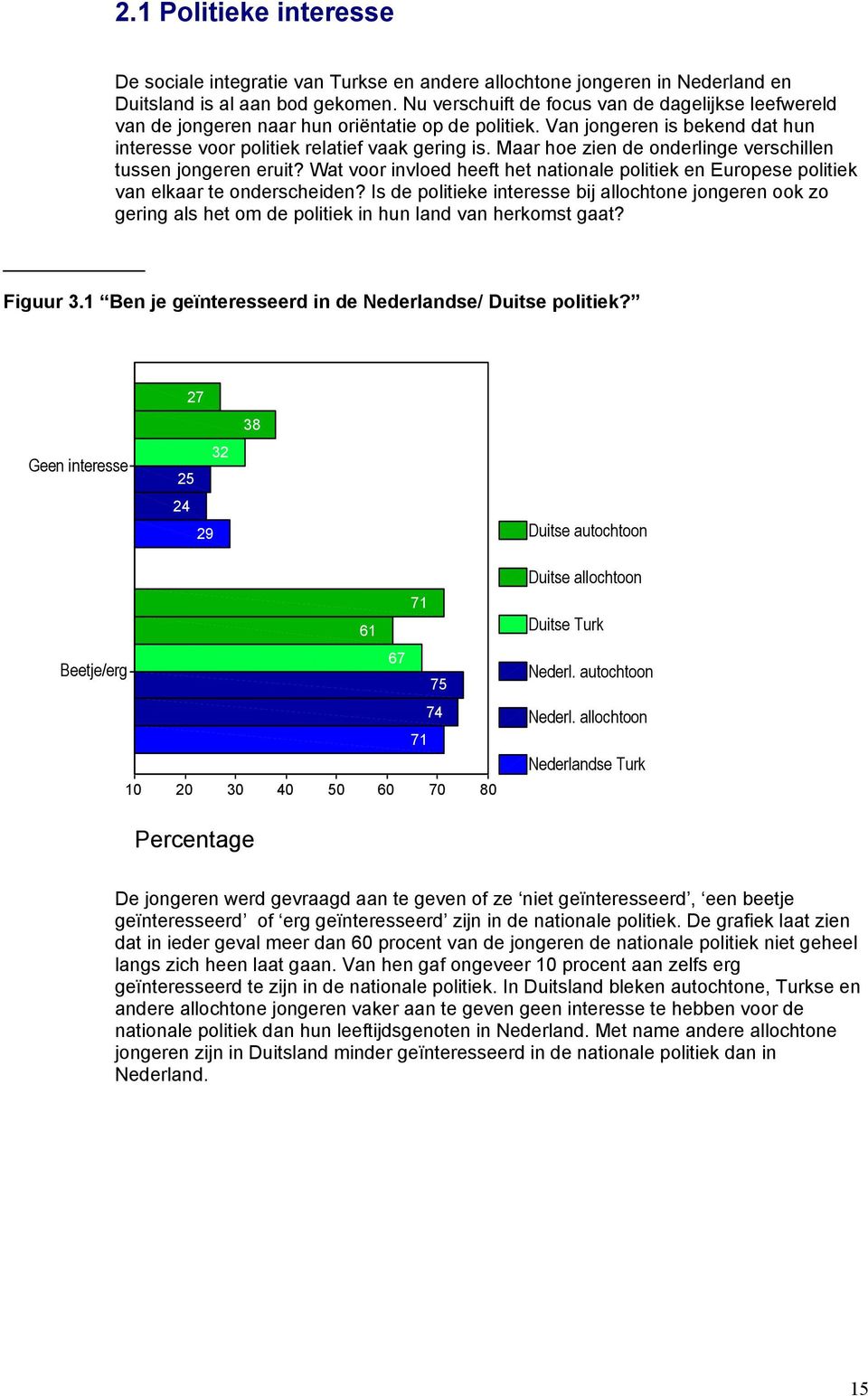 Maar hoe zien de onderlinge verschillen tussen jongeren eruit? Wat voor invloed heeft het nationale politiek en Europese politiek van elkaar te onderscheiden?