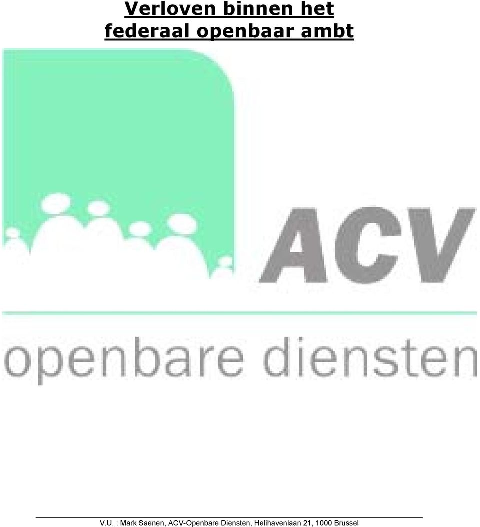 : Mark Saenen, ACV-Openbare