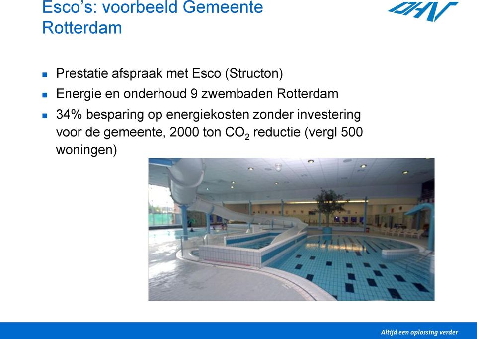 Rotterdam 34% besparing op energiekosten zonder