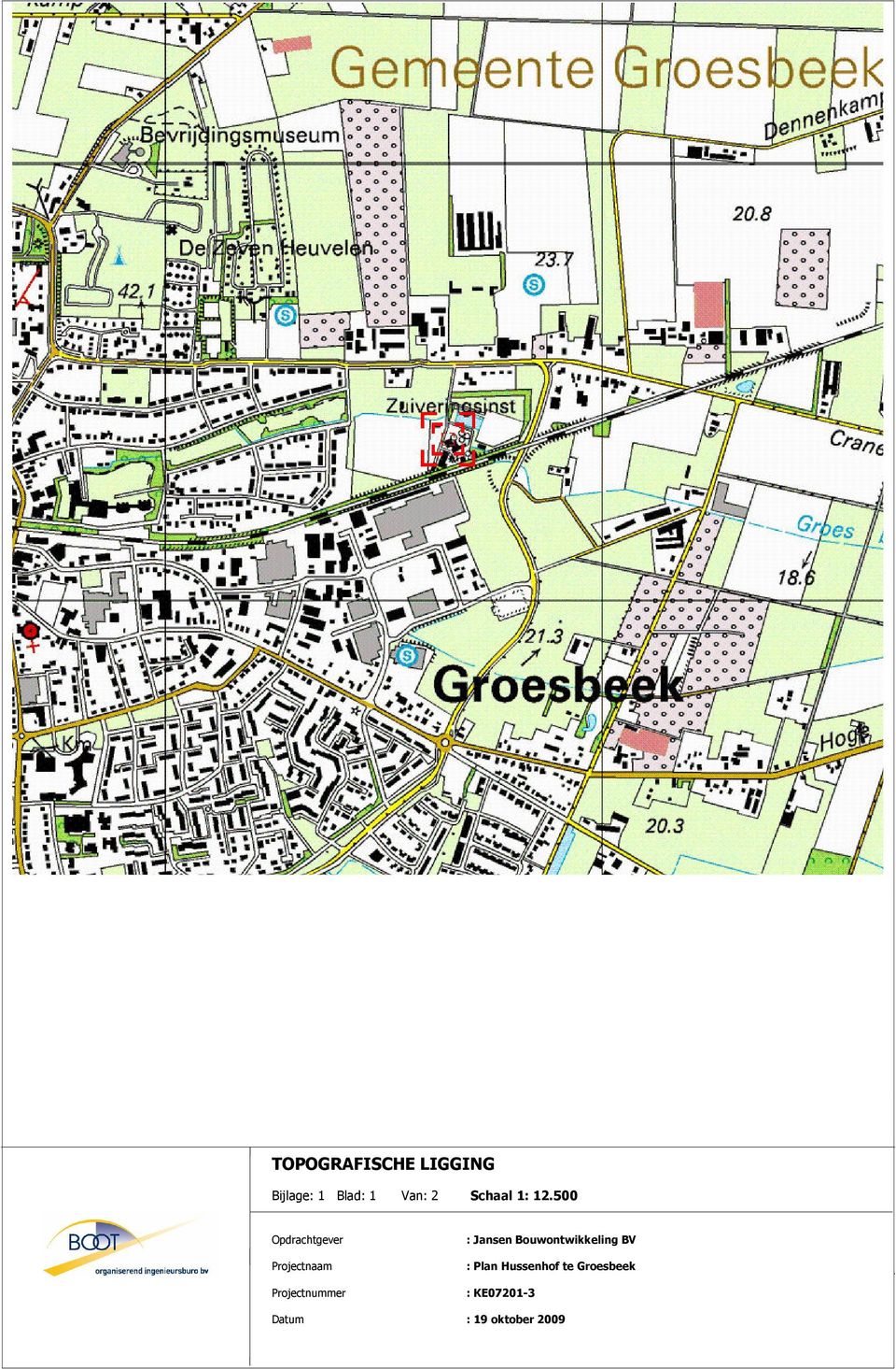 Hussenhof te Groesbeek Projectnummer revisiedatum : 19 oktober