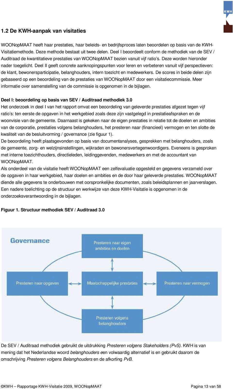 Deel II geeft concrete aanknopingspunten voor leren en verbeteren vanuit vijf perspectieven: de klant, bewonersparticipatie, belanghouders, intern toezicht en medewerkers.