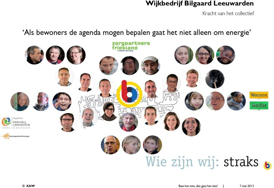 bewoners de agenda mogen