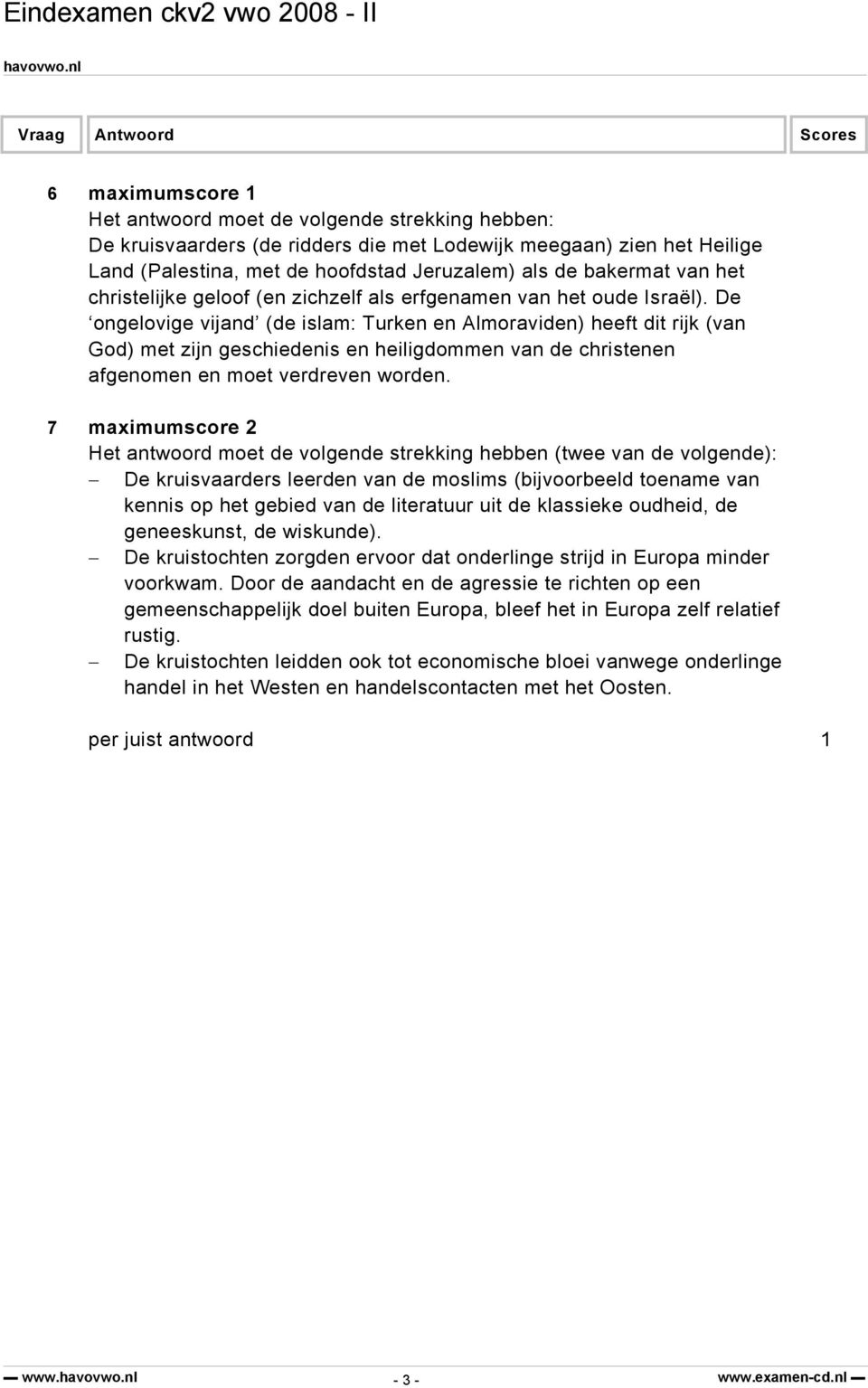 De ongelovige vijand (de islam: Turken en Almoraviden) heeft dit rijk (van God) met zijn geschiedenis en heiligdommen van de christenen afgenomen en moet verdreven worden.