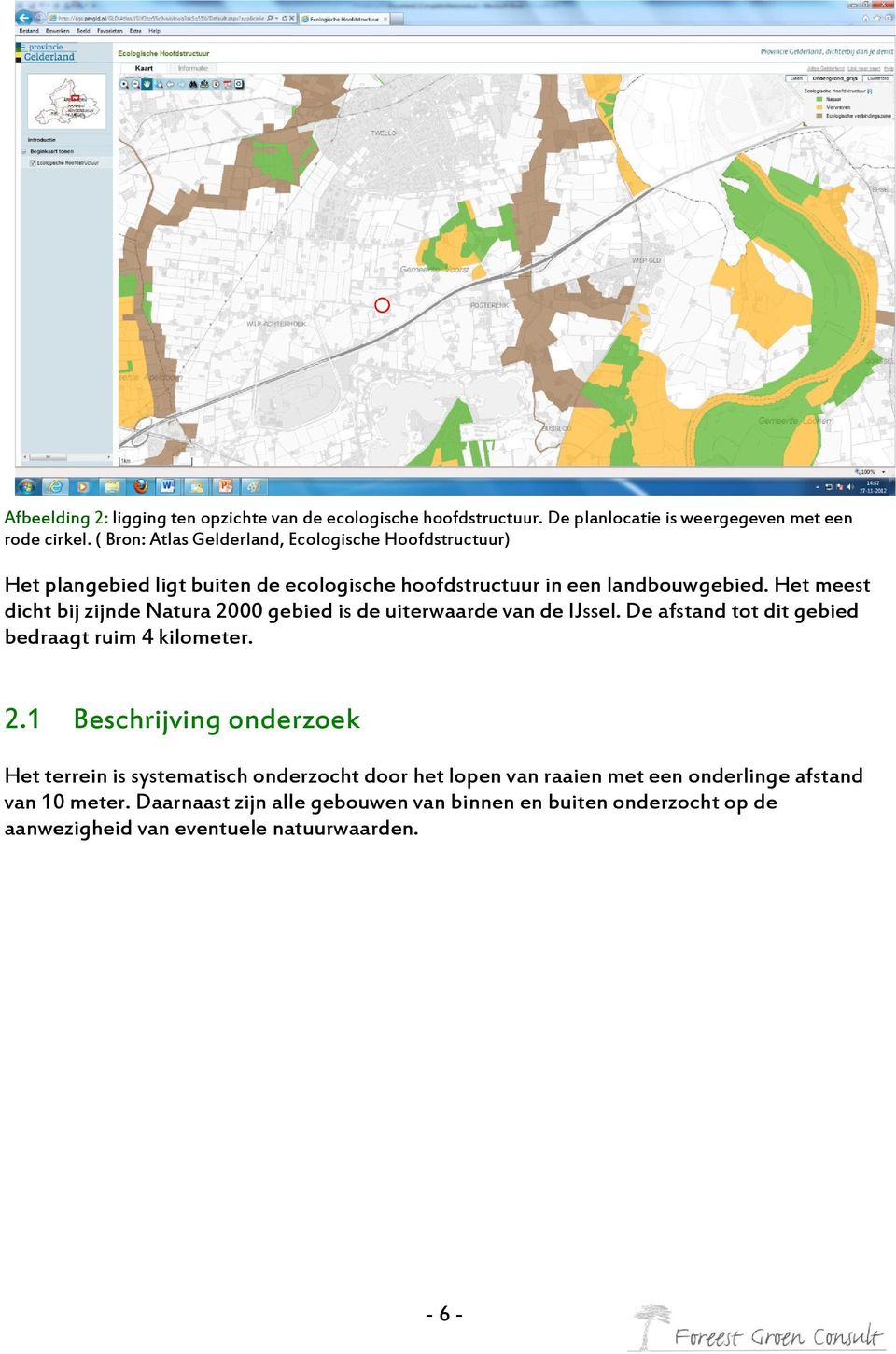 Het meest dicht bij zijnde Natura 20