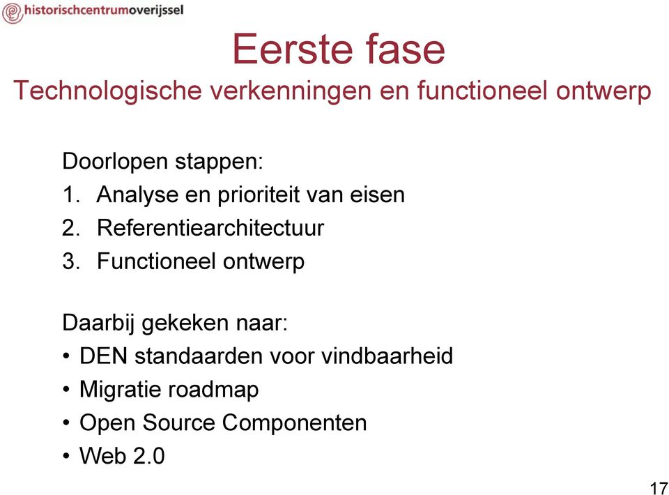 Referentiearchitectuur 3.