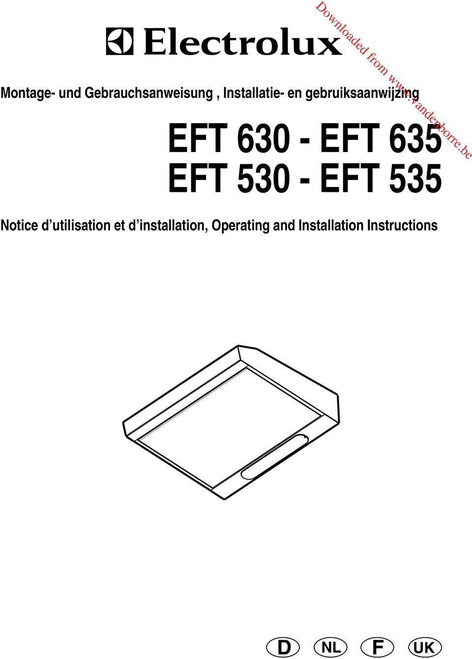 EFT 3 Notice d utilisation et d installation,