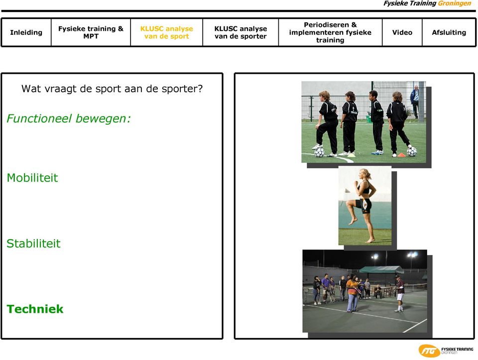 Functioneel bewegen: