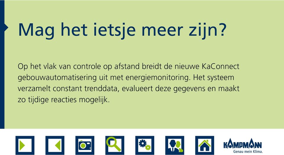 KaConnect gebouwautomatisering uit met energiemonitoring.