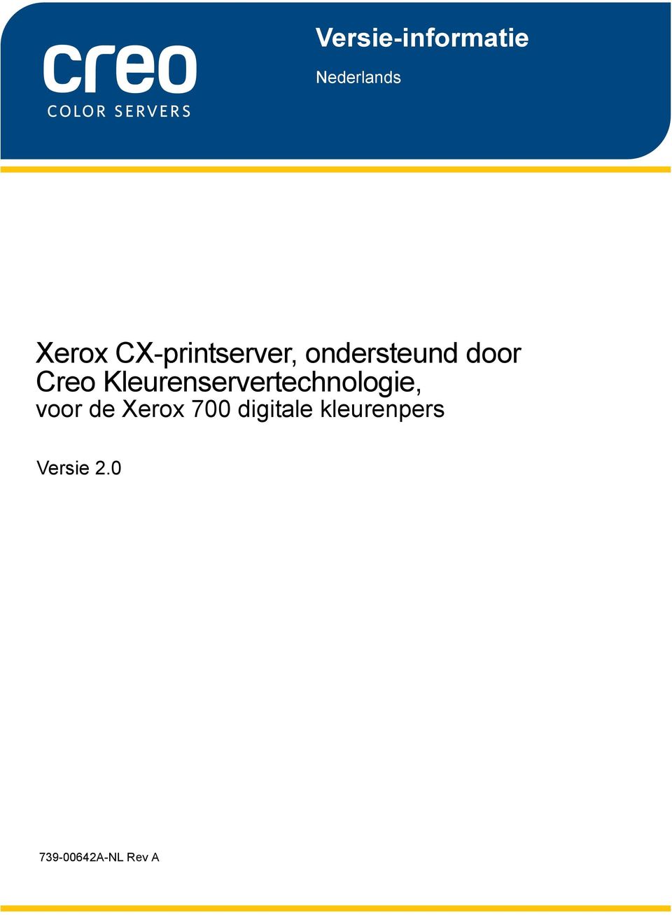 Kleurenservertechnologie, voor de Xerox