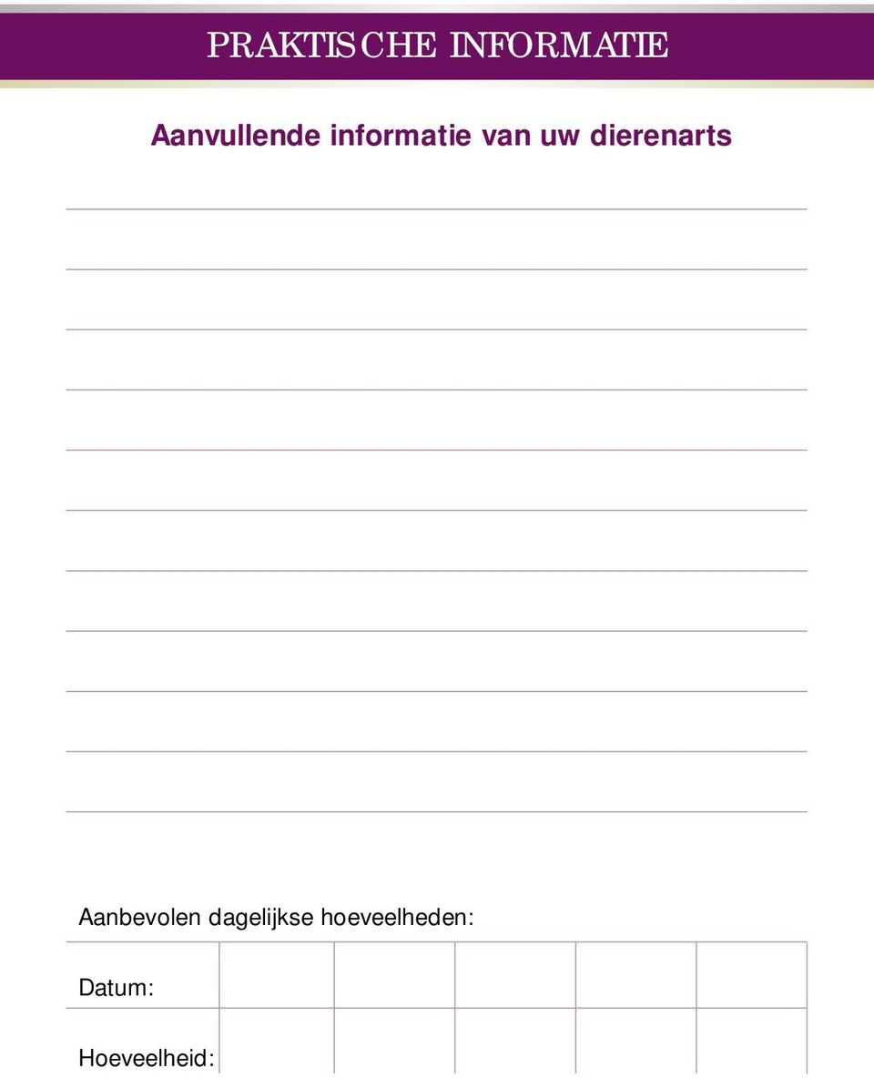 dierenarts Aanbevolen