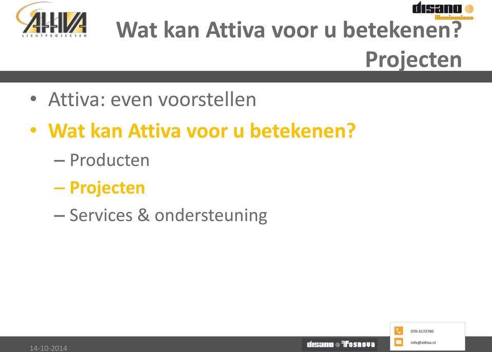 Producten Projecten Services &