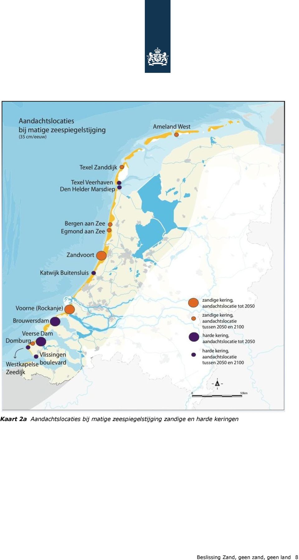 zandige en harde keringen