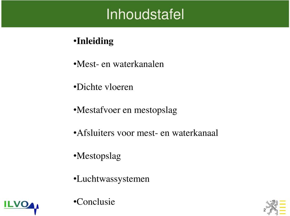 en mestopslag Afsluiters voor mest- en